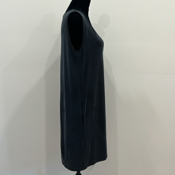 ARTEMIS DICIERO Stella Shift Dress - Brushed Black - Picture 4 of 10